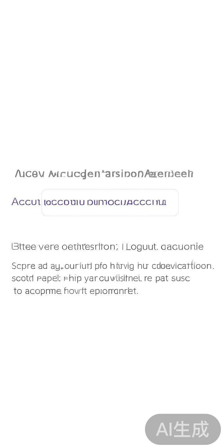 查找账号注销入口
在账号管理页面下，寻找“账号注